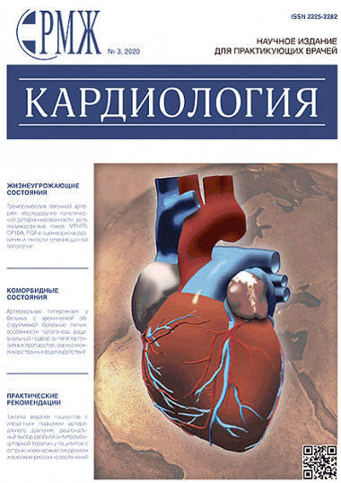 РМЖ. Кардиология. №3, 2020 опубликован на сайте rmj.ru. Рис. №1